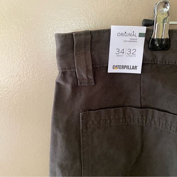 NWT CAT Caterpillar UO Exclusive patched carpenter pants men’s baggy 34 / 32 - Picture 8 of 13